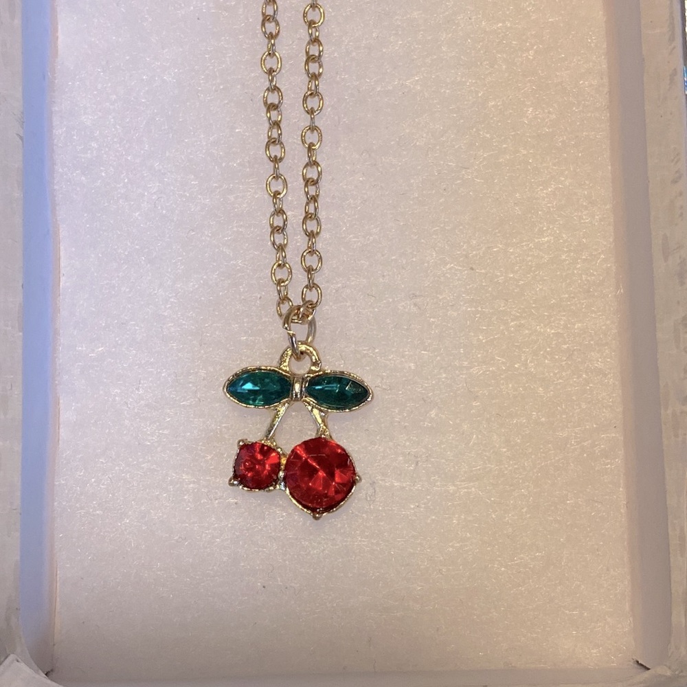 2/$20 Cherry 🍒 Pendant Necklace - Picture 2 of 4